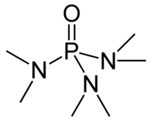 Structure chimique du HMPA