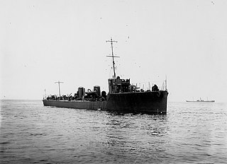 HMS <i>Shark</i> (1912) Acasta-class destroyer