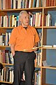 Harold Kroto, at the Nobel Laurate Globalsymposium 2011, at Vetenskapsakademien in Stockholm, discussing climate change