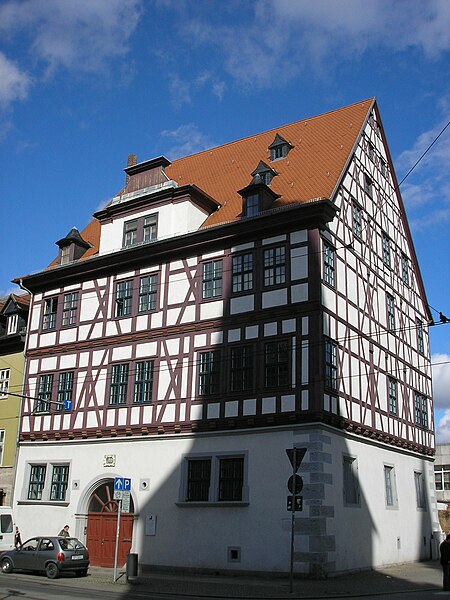 Haus zum grünen Sittich und gekrönten Hecht Erfurt