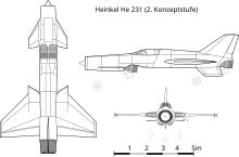 Heinkel He 231 Concept second iteration