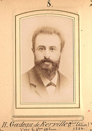 <span class="mw-page-title-main">Henri Gadeau de Kerville</span> French zoologist, entomologist, botanist and archeologist