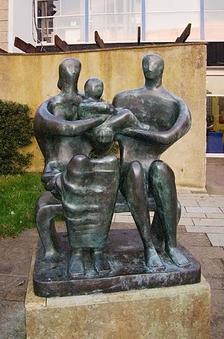 <i>Family Group</i> (Moore) Sculpture series by Henry Moore