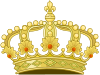 Heraldic Coronet of Princes and Princesses of the Two Sicilies.svg