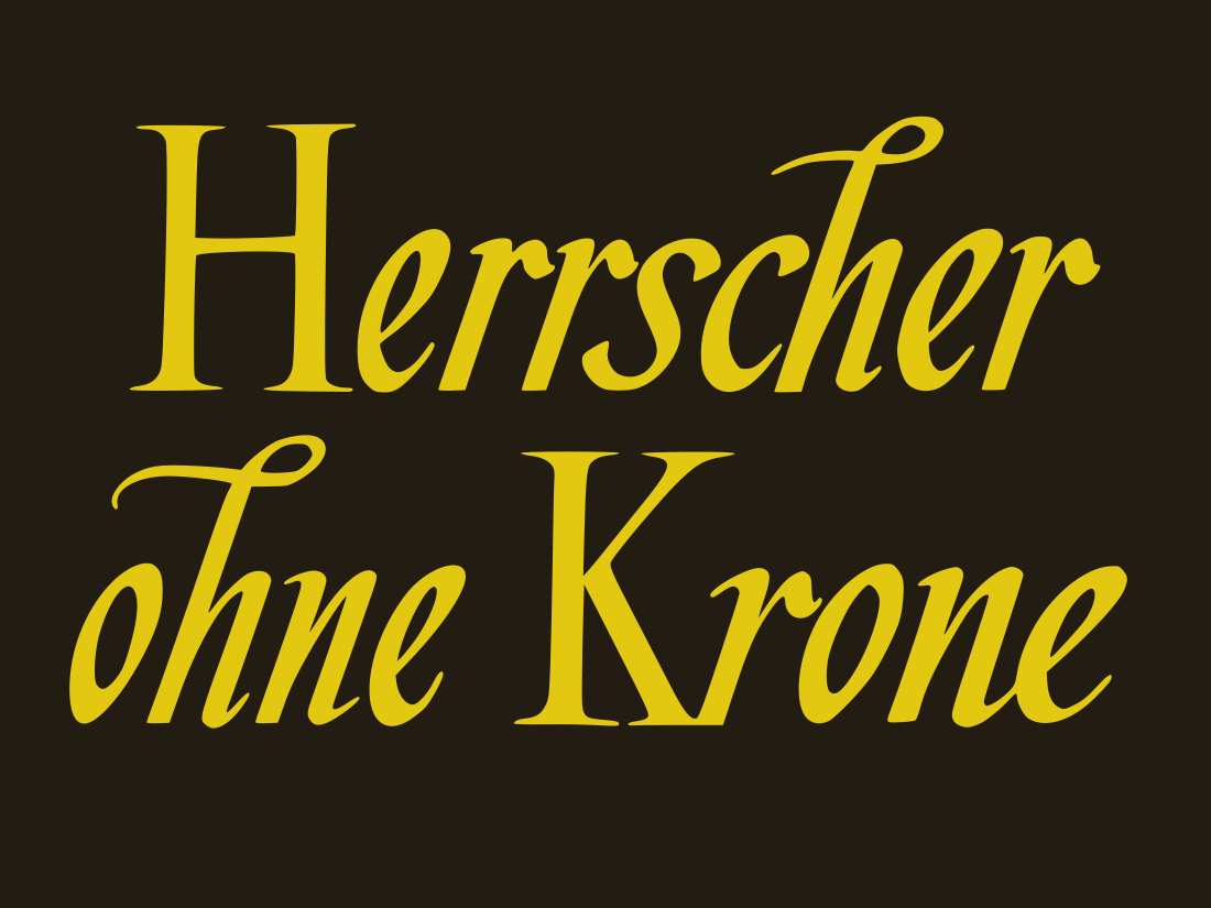 Herrscher Ohne Krone