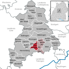 Hildrizhausen in BB.svg