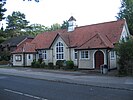 The village hall in Hurst Green, East Sussex, UK
