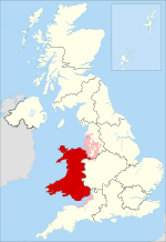 ITV Cymru Wales 2015 locator map.svg