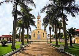 Katholieke kerk Divino Espírito Santo in Coqueiral