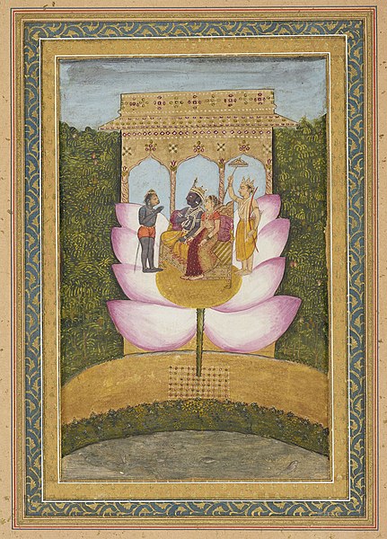 431px-Indian_School,_late_18th_century_-_Rama_and_Sita_with_Hanuman_and_Lakhshman._-_RCIN_1005113.s_-_Royal_Collection.jpg (431×600)