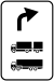 Italian traffic signs - preavviso deviazione consigliata autocarri.svg
