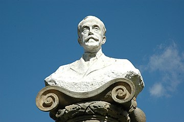 Estàtua de Joan Maragall i Gorina al Parc de la Ciutadella, col·locada el catorze de maig de 1913