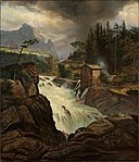 Johan Christian Dahl - The upper Falls of the Labrofoss - NG.M.01091 - National Museum of Art, Architecture and Design.jpg
