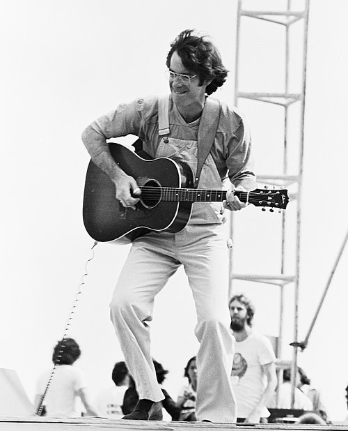 Performing at the Woodstock Reunion 1979 at Parr Meadows in Ridge, New York