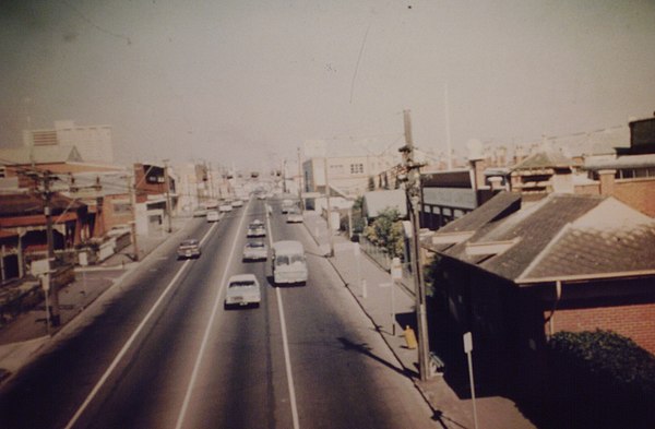 Johnston Street in 1972