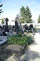 Čeština: Hrob faráře Josefa Sychry na hřbitově ve Sloupu, okr. Blansko. English: Josef Sychra grave at cemetery in Sloup, Blansko District.