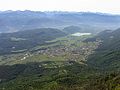 Blick auf Kaltern und Kalterer See