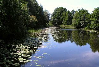 Kammer Canal canal in Mecklenburg-Vorpommern, Germany