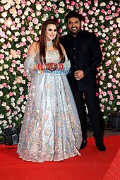 Sharma with wife, Ginni Chatrath in 2018 Kapil-Sharma-and-Ginni-Chatrath's-wedding-reception.jpg