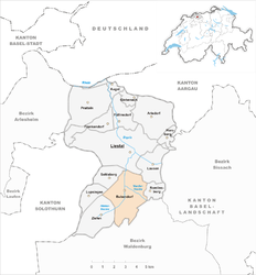 Bubendorf - Carte