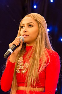 2017 winner Kat Graham and five-time nominee for The Vampire Diaries. Kat Graham (9109799257).jpg