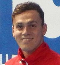 Kazan 2015 - Silver medallist at the men's 400 metres freestyle James Guy small.JPG