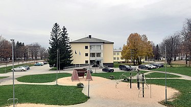 Edificio del comune di Anija