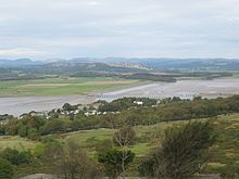 View of the Kent Estuary from Arnside Knott