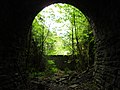 Kesselfelstunnel, Blick durch das Südportal