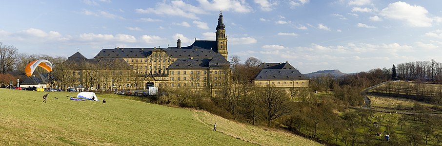 Kloster Banz, grundat omkring år 1070.