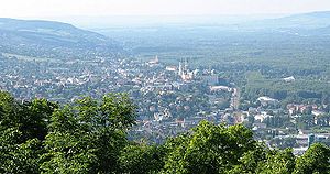 Blick auf Klosterneuburg