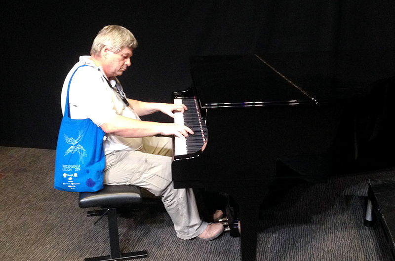 File:Kudpung at piano Barbican August 2014.JPG