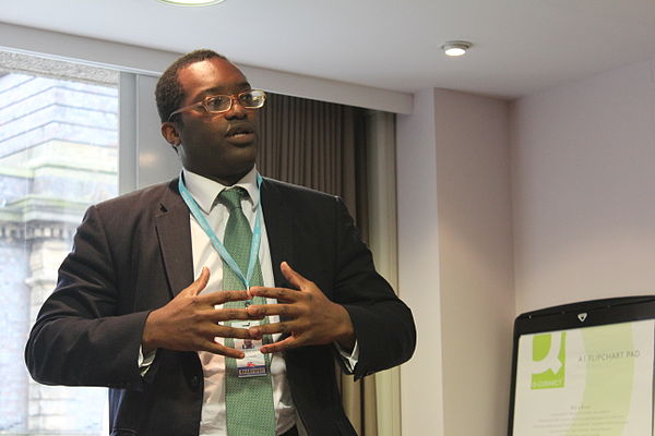 Kwarteng at a Policy Exchange event in 2012