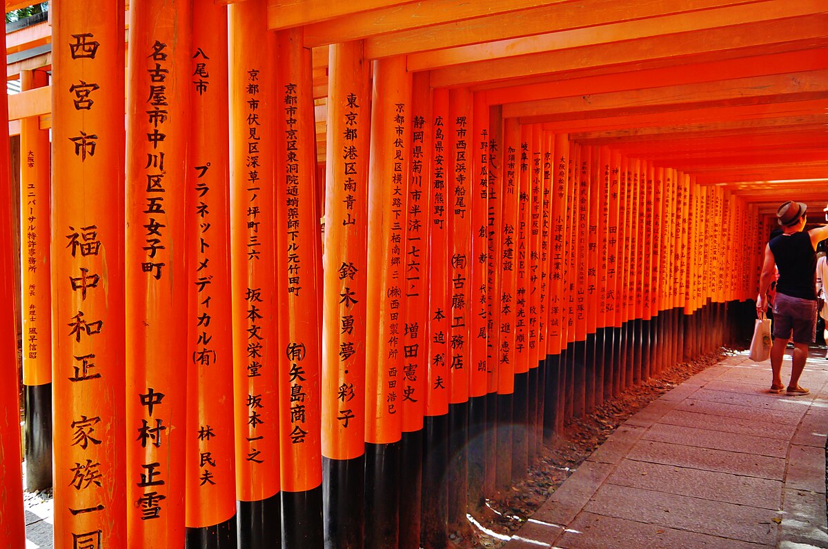 File Kyoto Schrein Fushimi Inari Taisha Torii 22 Jpg Wikimedia Commons