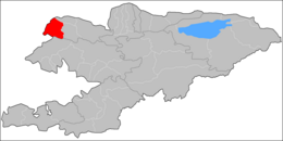 Distretto di Kara-Buura – Localizzazione