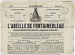 Vignette pour L'Abeille de Fontainebleau