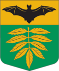 The coat of arms of Sesava Parish, Latvia LVA Sesavas pagasts COA.png