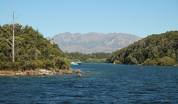 Outlet into Waiau River