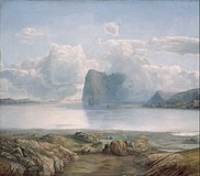 Lars Hertervig: Borgøya, 1867