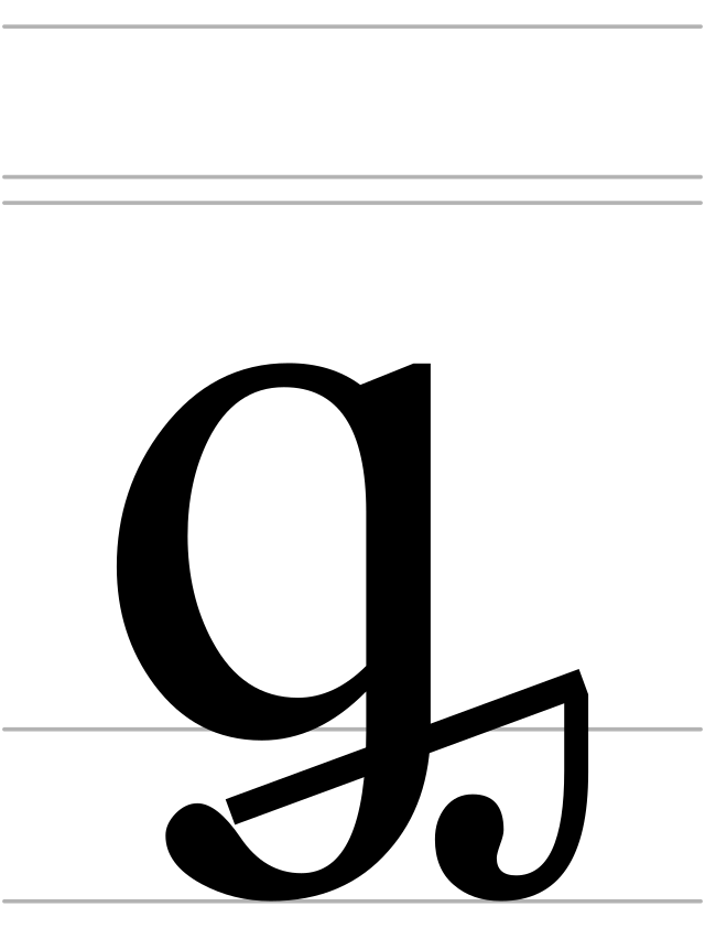 Scripts g. Ренесанскач Антиква буква ё.