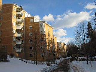 Bollmora former urban area in Tyresö Municipality, Sweden