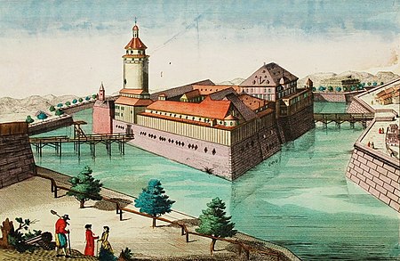 Leipzig Pleißenburg um 1780