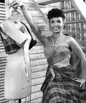 Publicity photo of Lena Horne from her own sta...