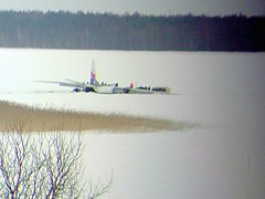 L'avion DHL Antonov An-26 accidenté, le 28 mars 2010
