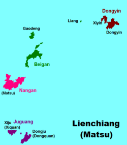 Nangan Township i Lienchiang County