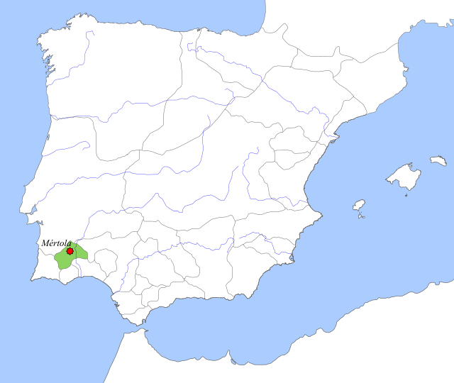 Localização de Reino de Mértola