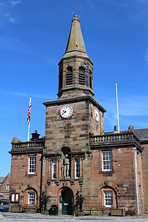 Lochmaben Town Hall Municipal building in Lochmaben, Scotland