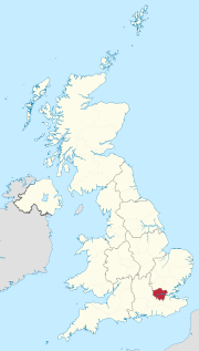 London region in the United Kingdom