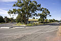 Looking down Yanco and Banksia Ave in Leeton, New South Wales.