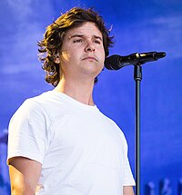 Lukas Forchhammer and his band Lukas Graham from Denmark reached number-one in the UK in February with their song "7 Years", which became the second best selling single of the year. Lukas Graham Forchhammer Stavernfestivalen (180229).jpg